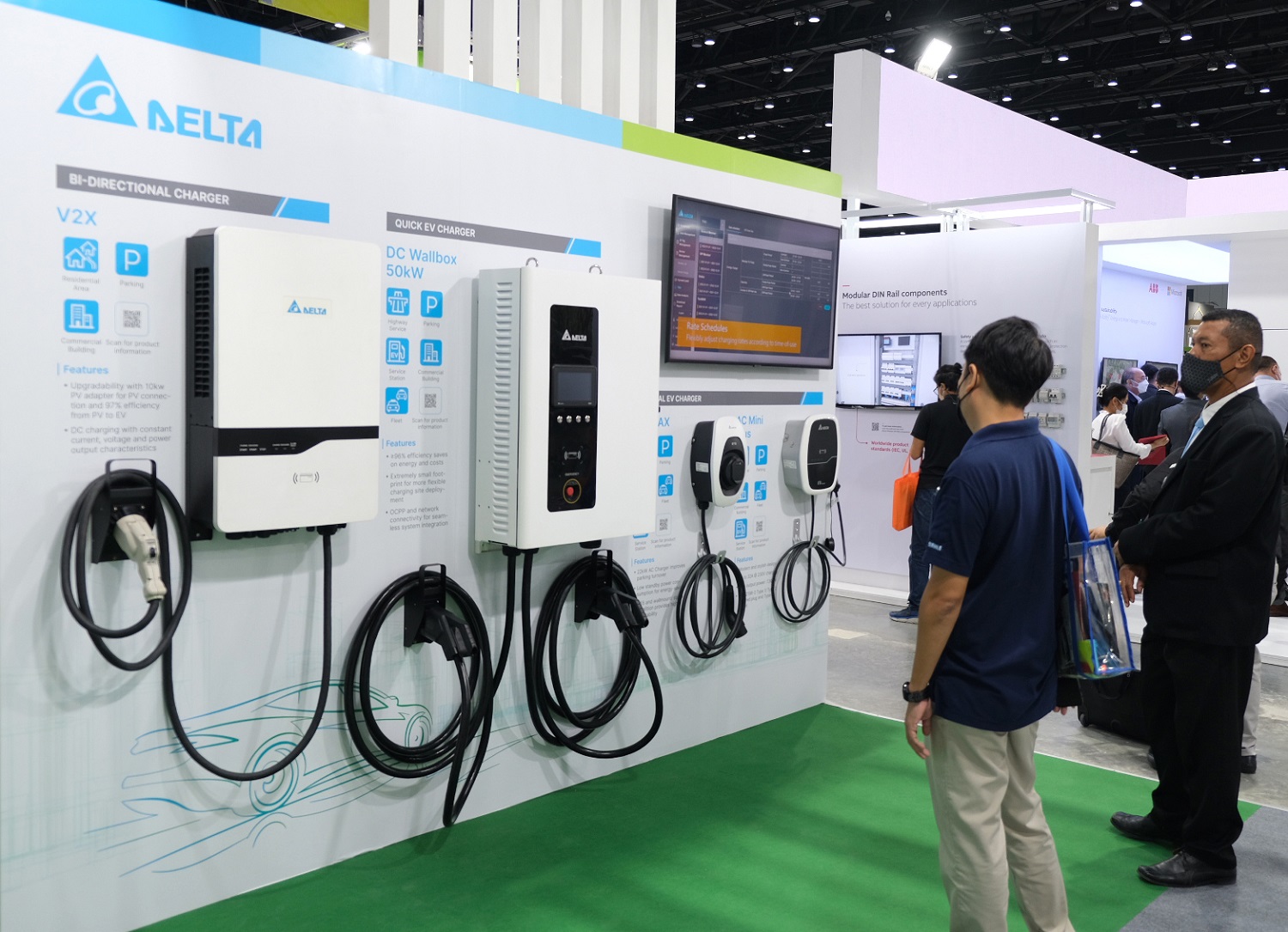 เดลต้า เปิดตัวเครื่องชาร์จรถยนต์ไฟฟ้า DC แบบเร็วรุ่นใหม่ล่าสุด และนวัตกรรม V2X รวมถึงโซลูชันด้านพลังงาน ภายในงาน ASEAN Sustainable Energy Week 2022